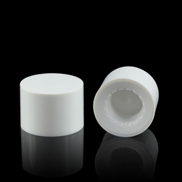 Cierres redondos 24/410 del top de Flip Top Screw Cap Disc del tornillo de la capa doble de 18M M