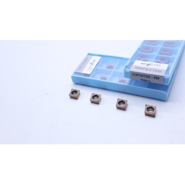 CCMT09T302 Carbide Turning Inserts for Finishing Cutting Steel and Alloy PVD Coated Insert
