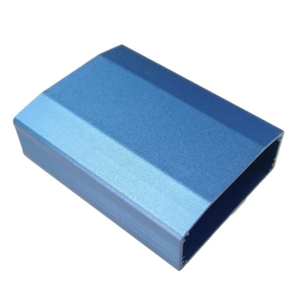 Blue Extrusion Aluminium Enclosures / Electronic Enclosure For Project