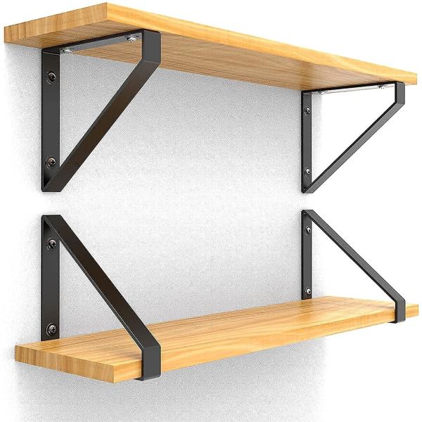 8 brackets de parede de metal de aço triângulo bracket oficina de garagem estante doméstico bracket industrial suportes de prateleira