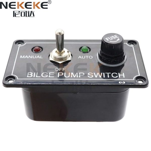 12V 5A IP65 Waterproof Marine Switch Panel with Overload Protection and Indicator Light