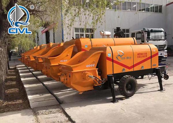 New Concrete Pump Truck Diesel Concrete Pump Parts 40KW Trailer Concrete Pump 30meter