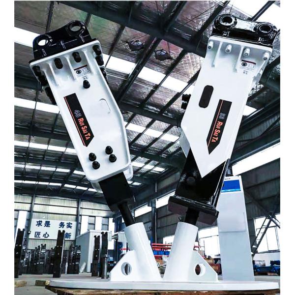 1.2 - 55 ton Excavator Attachments Cement Road Hydraulic Excavator Stone Breaker