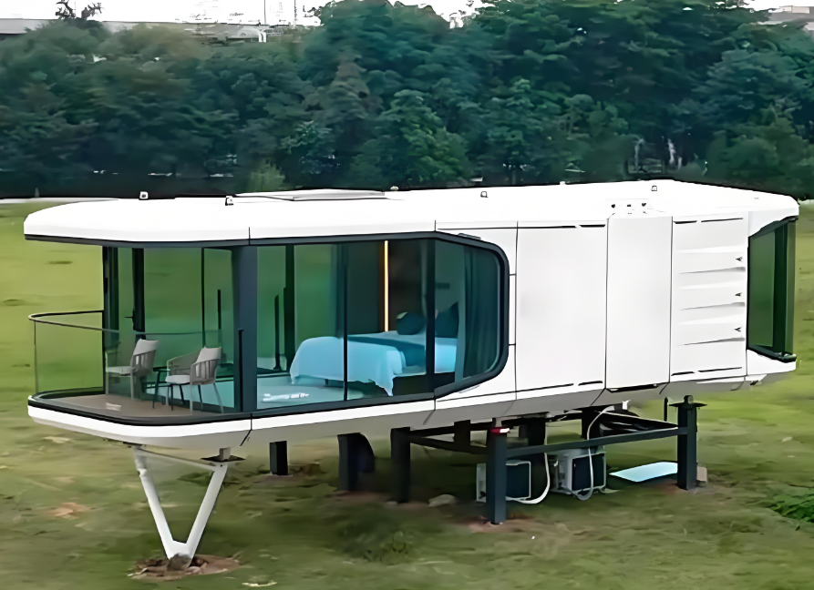 Modern Eco-friendly Prefab Houses Smart Home-Integrated Capsule Spaces Scenic Activity Pods