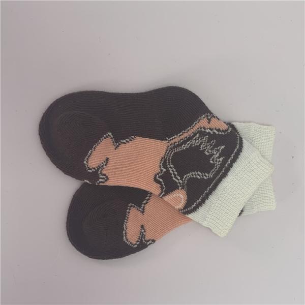 Standard Thickness Custom Baby Boys Warm Long Socks Other Printing Methods For Children