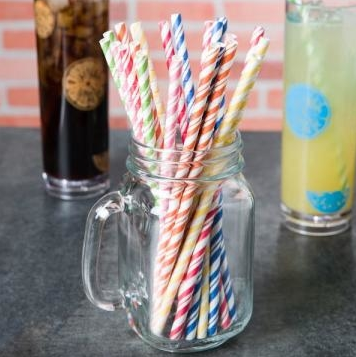 Biodegradable Waterproof Straw Paper Roll Food Grade For Drinking Straws