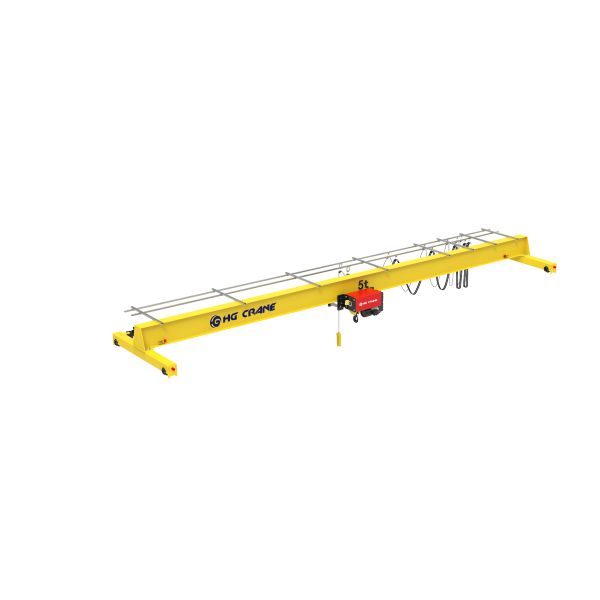 Box Shape Girder Type HD European Low Headroom Single Girder Bridge Crane 5T Power Source Clients Requirments Customized