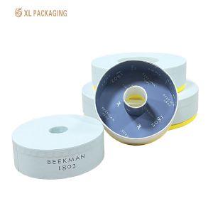 XL Упаковка Индивидуальная упаковочная коробка Круглые бумажные упаковочные тубусы Цилиндр Набор подарочных коробок из 3 предметов для фестивальных свадебных подарков