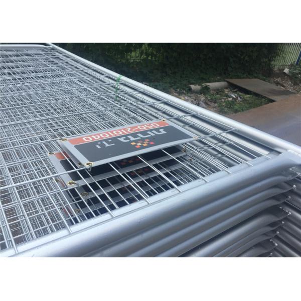 Hot Dipped Galvanized Temp Fence Panels Freestanding Fence Panels Sunshine Resistance