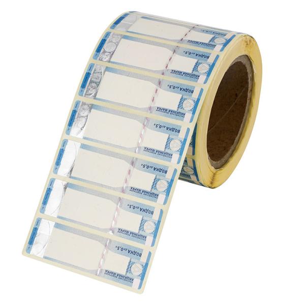 Custom Security Seal Stickers Personalized Die Cut Paper Vinyl PET Stickers