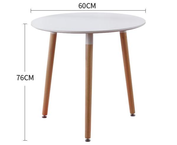 Nordic solid wood dining table and chair combination modern contracted west table household table