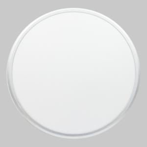 15 le rond de pouce IP44 30w 380mm 4000K Surface-a monté le plafonnier argenté