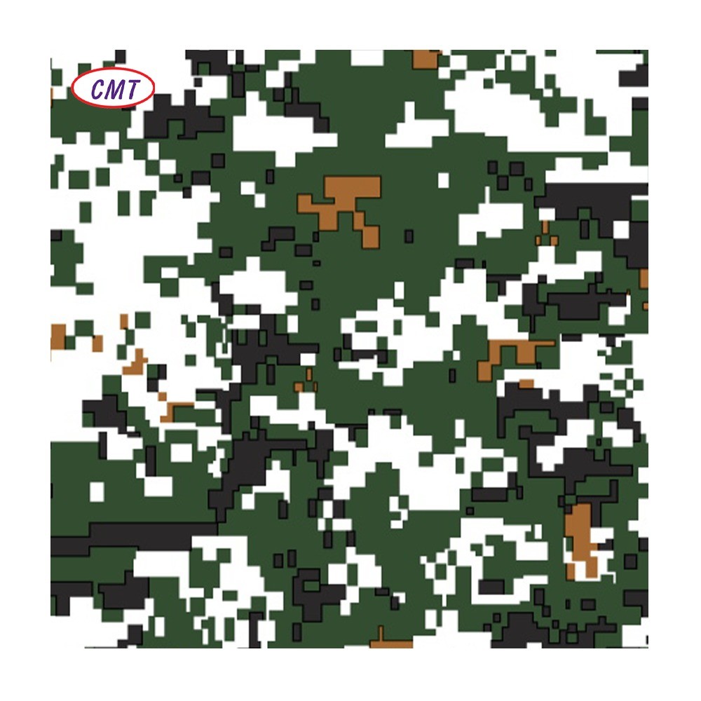 Medium Weight 500D Nylon Camouflage Fabric for Garment and Tent Yarn Count 1050D*1050D