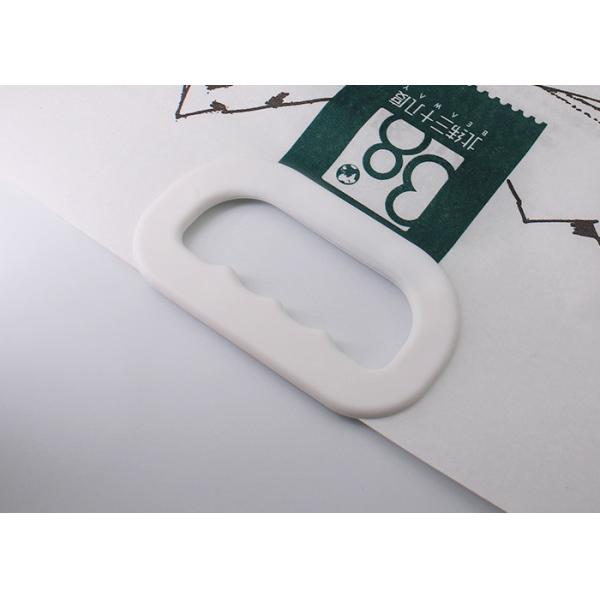 Отделяемый тип пластиковые тяжелые ручки сумки держателя заключает на сумки/хозяйственные сумки подарка