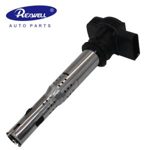 07K905715F Auto Car Engine New Genuine Ignition Coils Candle W/Spark Plugs for