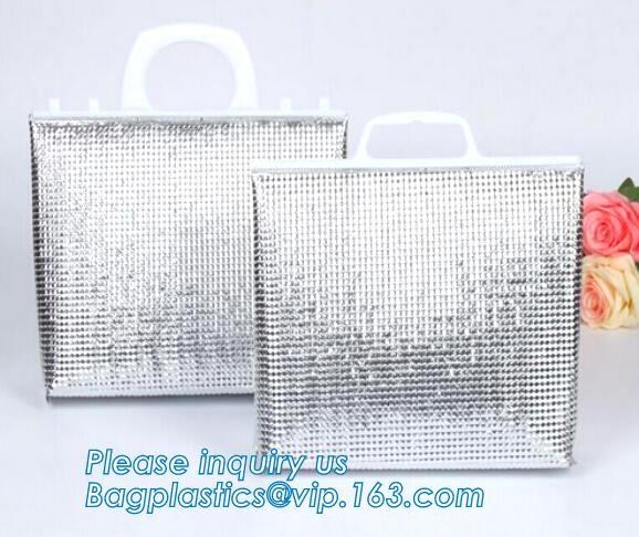 EPE Food Delivery Bag Promotional Insulation thermal seat bag, foldable cooler bag seat,waterproof oxford insulated cool
