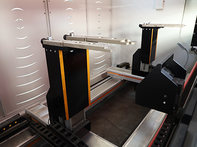9+1 оси гибридная CNC прессовая тормозная машина 125 тонн HDE-125T/3200