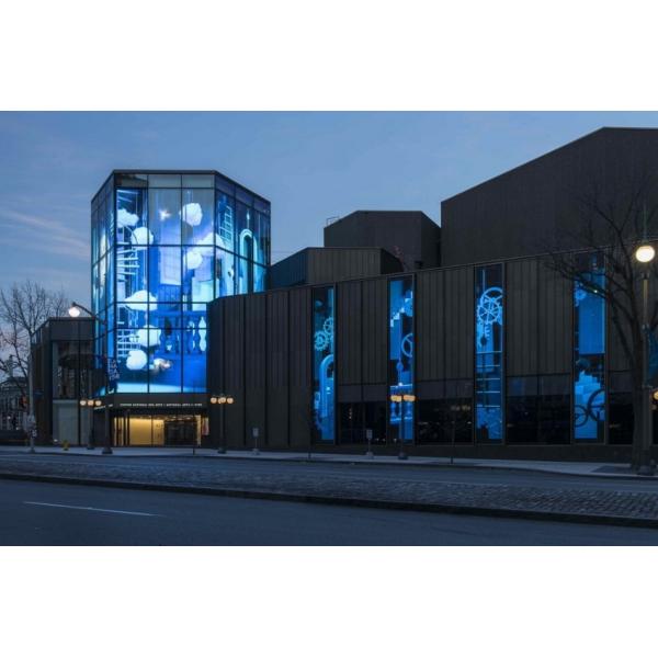 P5.6mm Glass Led Window Display Screen SMD1921