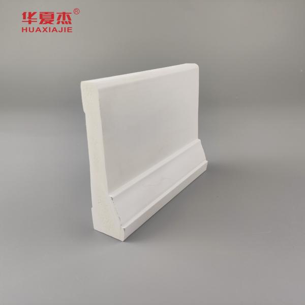 Sill Nosing PVC Trim Moulding / Pvc Trim Boards With Long Lifespan For Hotel