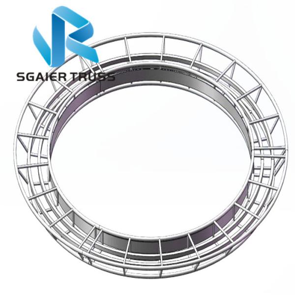 Parasol Rotating Stage Lighting Revolving Truss With Control Console