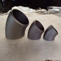 Ferrure de coude sans couture de 45 degrés de la LR de coude d'acier au carbone de Sch 160