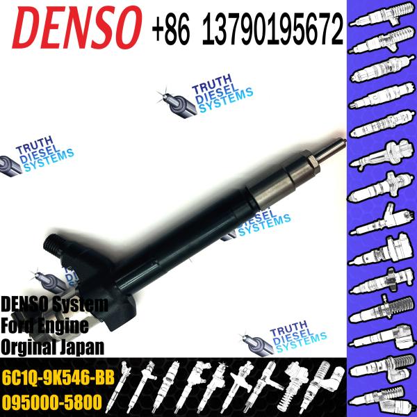 Diesel Inyector Common Rail Fuel Injector 0950005801 6C1Q-9K546-AC 095000-5800 095000-5801 for FORD Transit