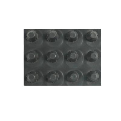 Placa de membrana de drenagem ondulada de 20 mm para telhado verde