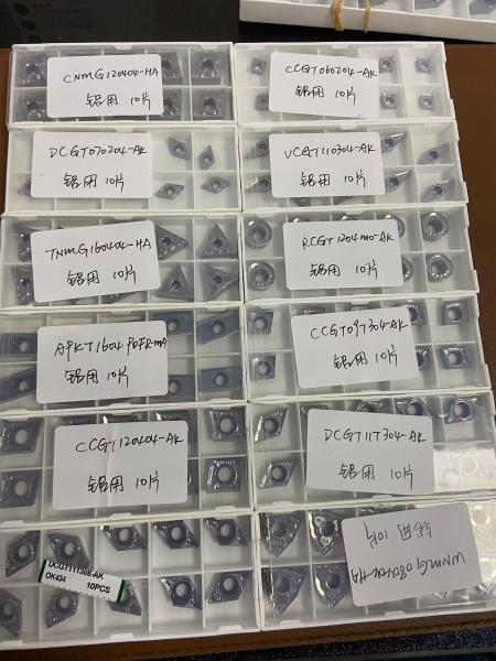 CNC Manufacturer Carbide Insert For Aluminum CCGT CNMG DCGT VCGT SCGT TCGT TCGX Turning Tools