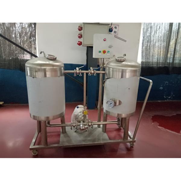50L - 200L Beer Line Cleaning Equipment , Stainless Steel Cip Cleaning System