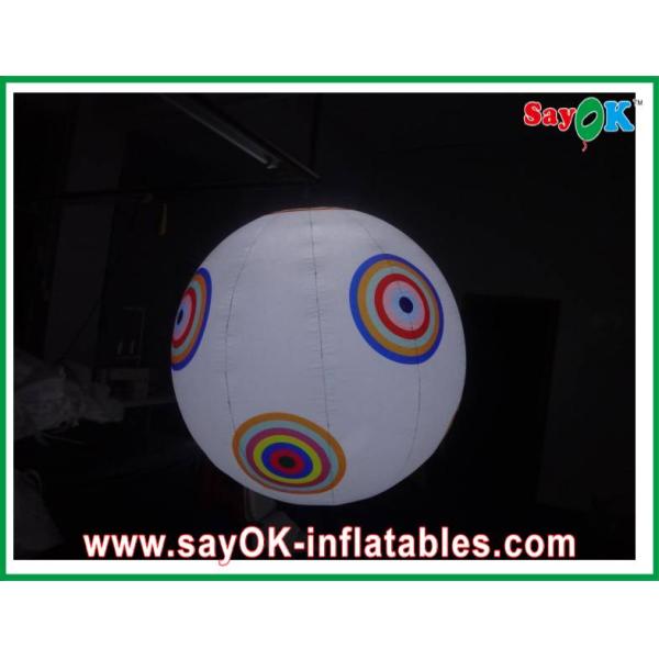 Логос печатая шарик раздувного освещения вися для украшения церемонии/этапа венчания