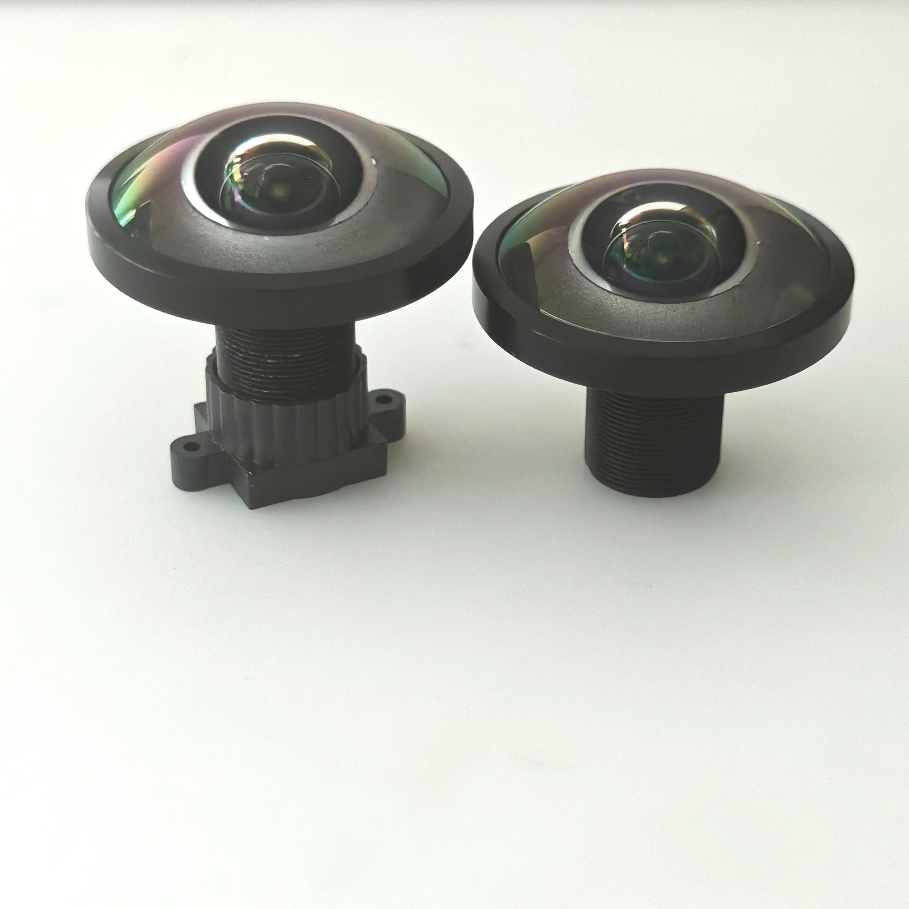 1.9mm F2.8 13MP 200 Deg Ultra Wide Fisheye Lens M12 9G+IR Low Distortion for 1/1.6 IMX676 Action Camera 360 Panoramic