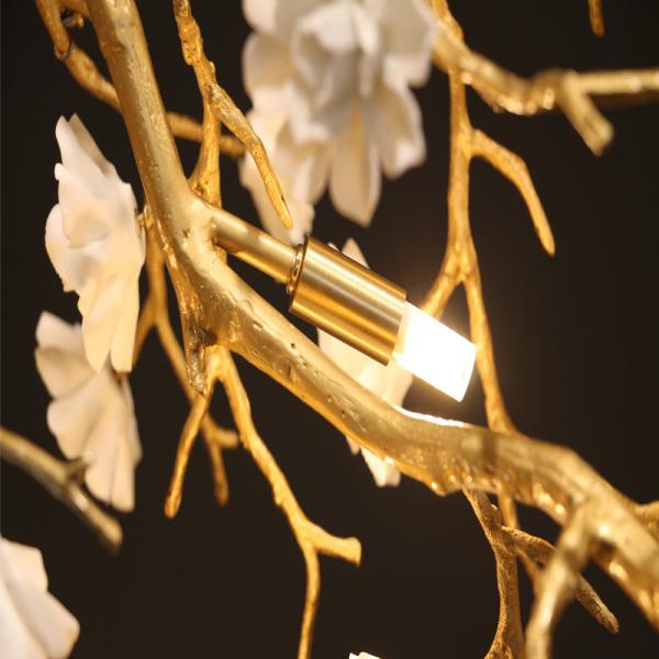 Подгонянные леты гарантии люстры 1 до 2 лепестка цветка 50000 часов продолжительности жизни