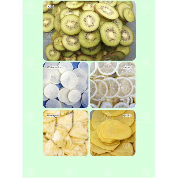 Дыня и плод промышленного многофункционального slicer клубники 1HP вертикальная машина отрезая, отрезать и dicing