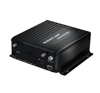 DVR móvel 720p com 4 canais e armazenamento de cartão SD de 128 GB