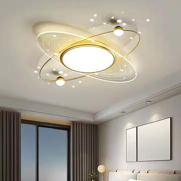 Suspended LED Ceiling Pendant Light  Remote Control For Living Room