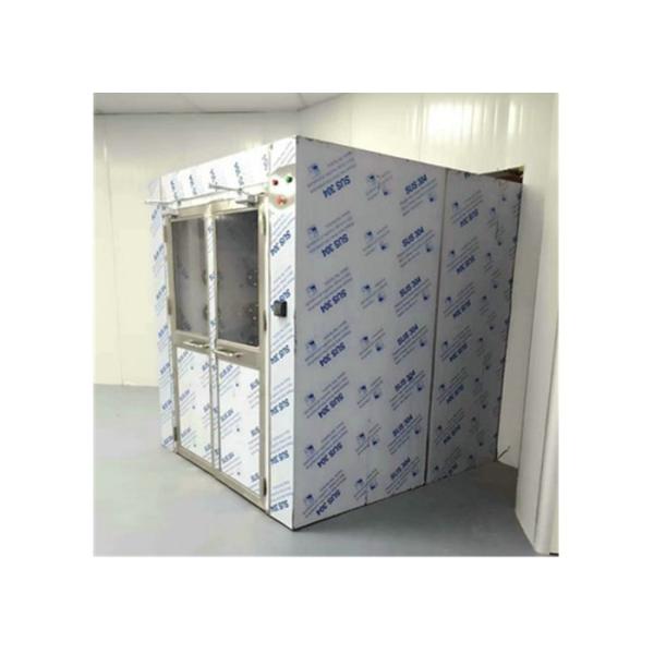 Ducha de aire ajustable del recinto limpio SUS201 de la velocidad adaptable