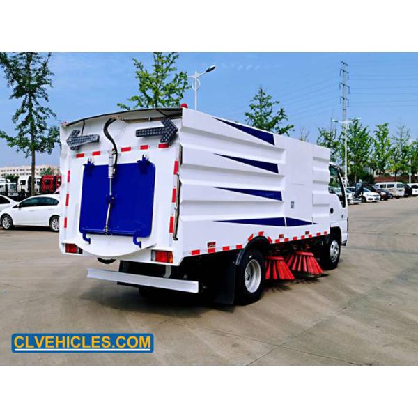 ISUZU NQR NPR Road Sweeper Truck 6 Wheels ISO9000 CCC Certification