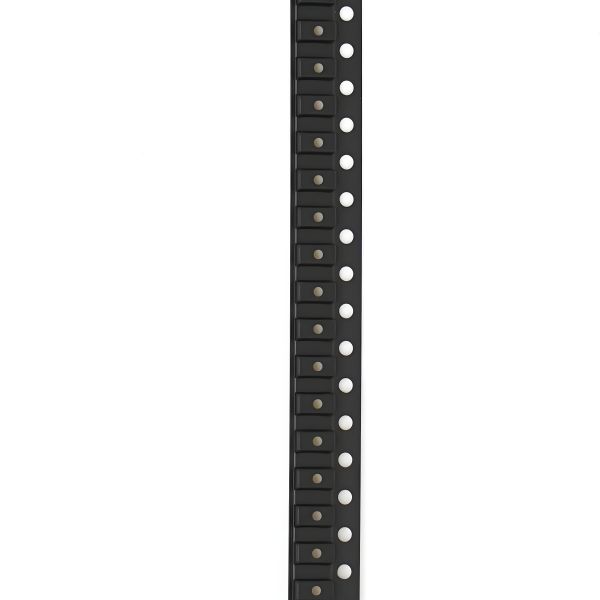 0402 Carrier Tape For Ultra Small SMD Component Packaging With Black Anti Static PC+PS Material And 8mm x 1500m Reel
