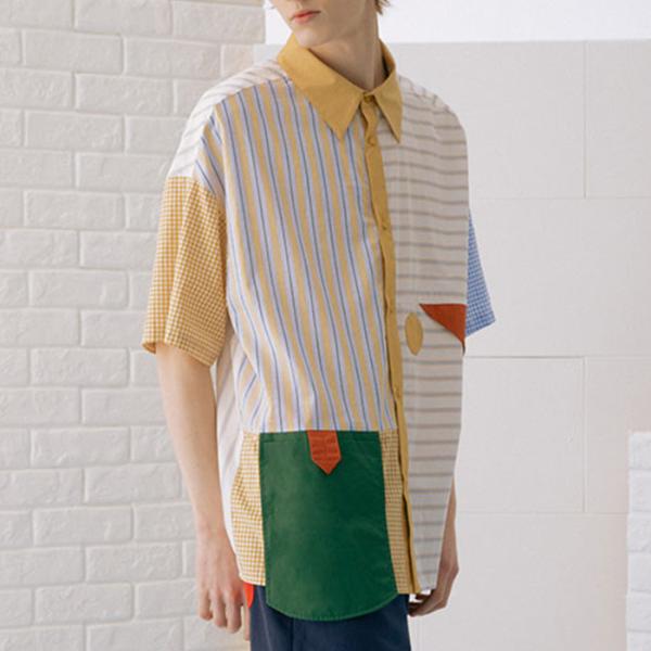 Color Combination Mens Trendy T Shirts Polo Style For Adults / Teenager