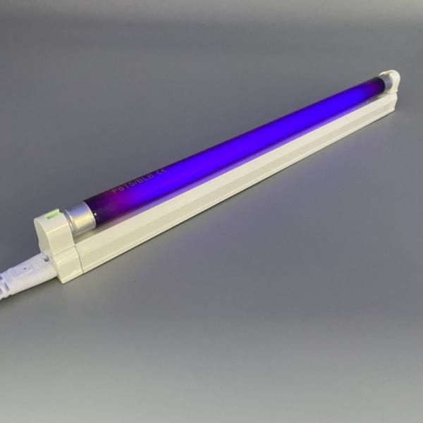 395nm Blacklight Blue Tube Fluorescent 8W Fluorescent UV Noir Tube Lumière