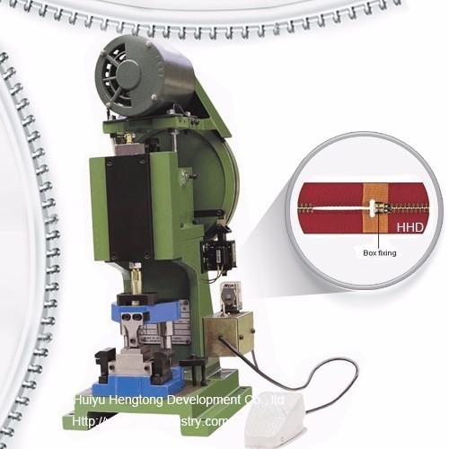 Semi Auto Nylon Zipper Box Pressing Machine