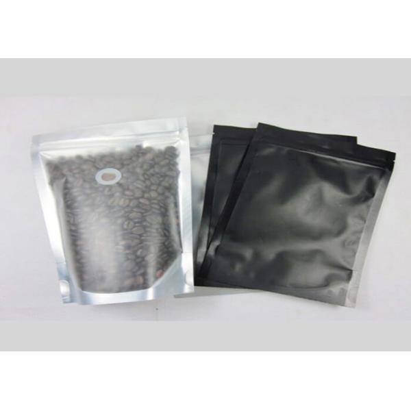 Biodegradable Plastic Pouch Packaging / Stand Up Barrier Pouches Zipper Top
