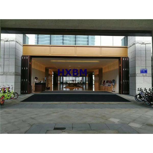 Двери складчатости 6063 доказательства урагана внутренние - алюминиевый профиль Т5 с защитным стеклом