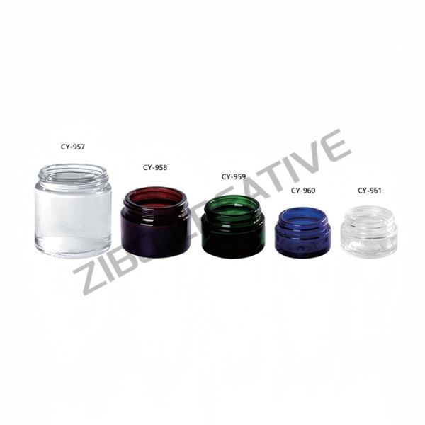 4 Color Straight Wall Empty Essential Oil Bottles For Food & Cream Screw Cap 20ml-100ml