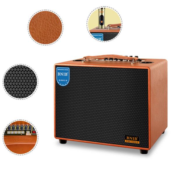 Rechargeable Portable Karaoke Speaker With Voice Control Echo Cancellation