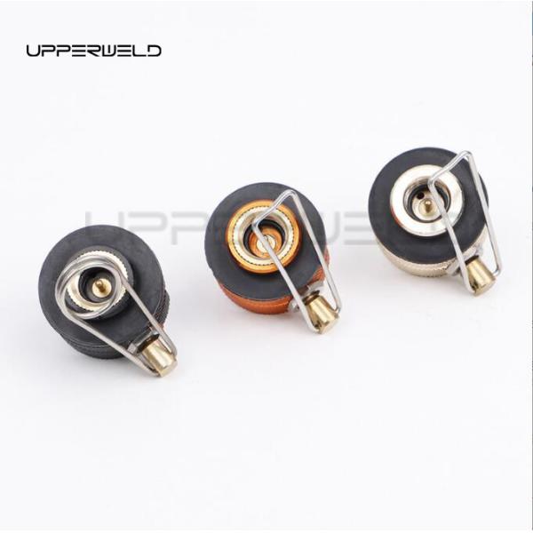 Cartucho de gas de propano-butano adaptador de estufa de campamento con interruptor de control de cilindro plano