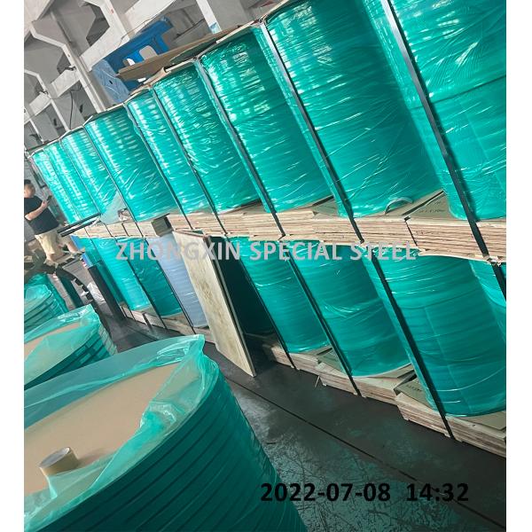 Shielding Naked 0.158mm Copolymer Coated Steel Tape For Optic Fiber Cable