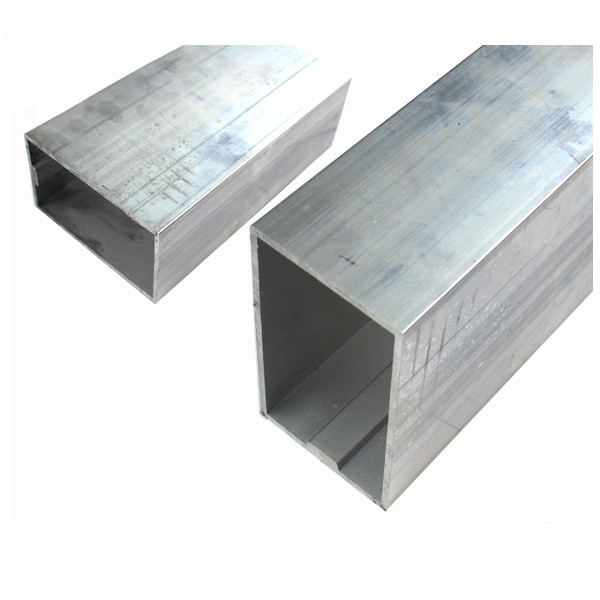 Multifunctional Anodized Aluminum Profiles rectangle Gray color for Industry