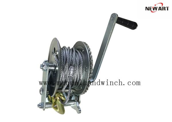 450kg Portable Hand Crank Winch 1000 lb Hand Winch Trailer Manual Winch To Pull