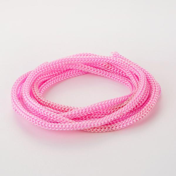 Розовая DIY 3 мм полипропиленовая веревка фиолетовая двойная плетеныя полипропиленовая веревка